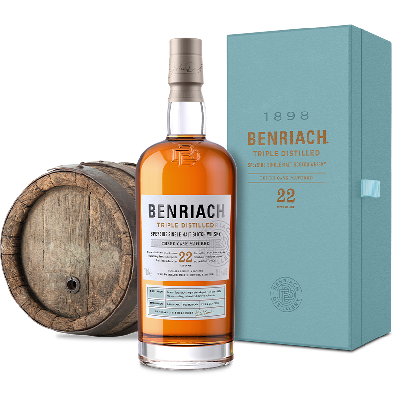Benriach 22 YO Triple Distilled