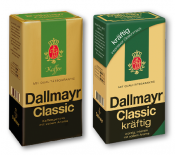 Dallmayr Classic 500g mletá, zrnková, různé druhy