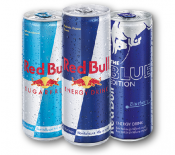 Red Bull 250ml, diverse Sorten
