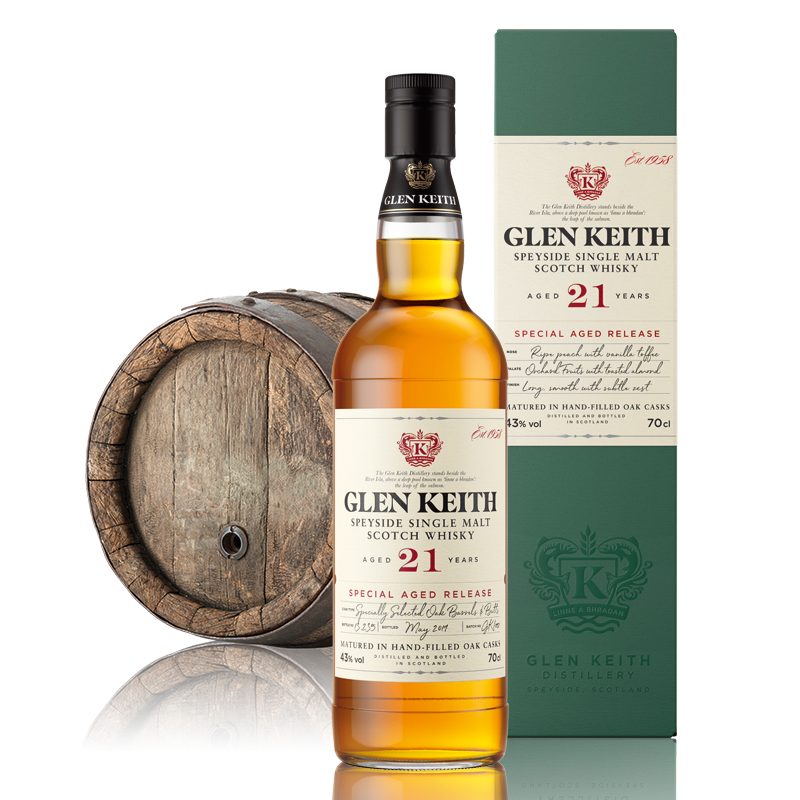 Glen Keith 21yo 43% 0,7L