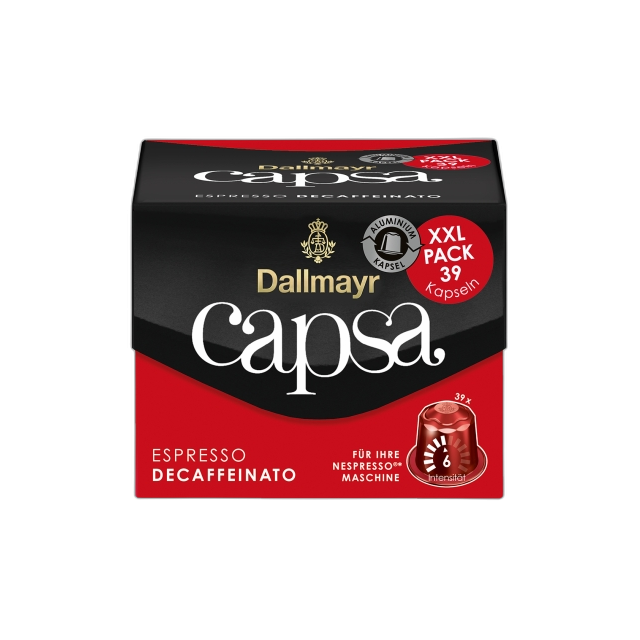 Dallmayr Capsa Espresso Decaffeinato 218g 39er