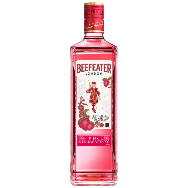 Beefeater London Pink Strawberry 37,5% 1L