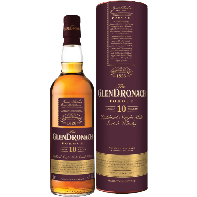 Glendronach Forgue 10YO 43% 1L