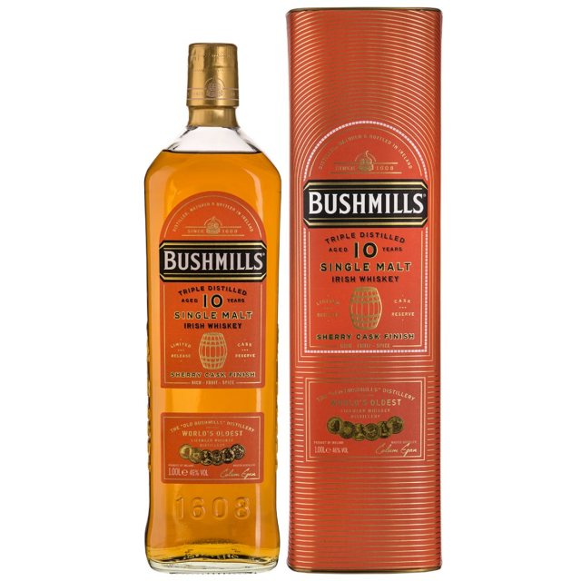 Bushmills 10YO Sherry 46% 1L