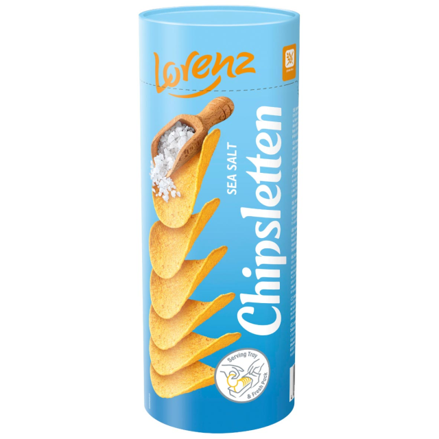 Lorenz Chipsletten Salted 100g