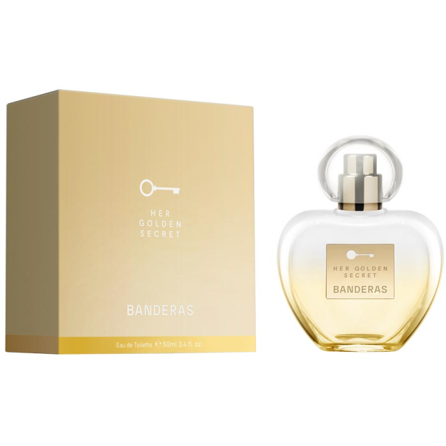 A.Banderas Her Golden Secret Toaletní voda 80ml