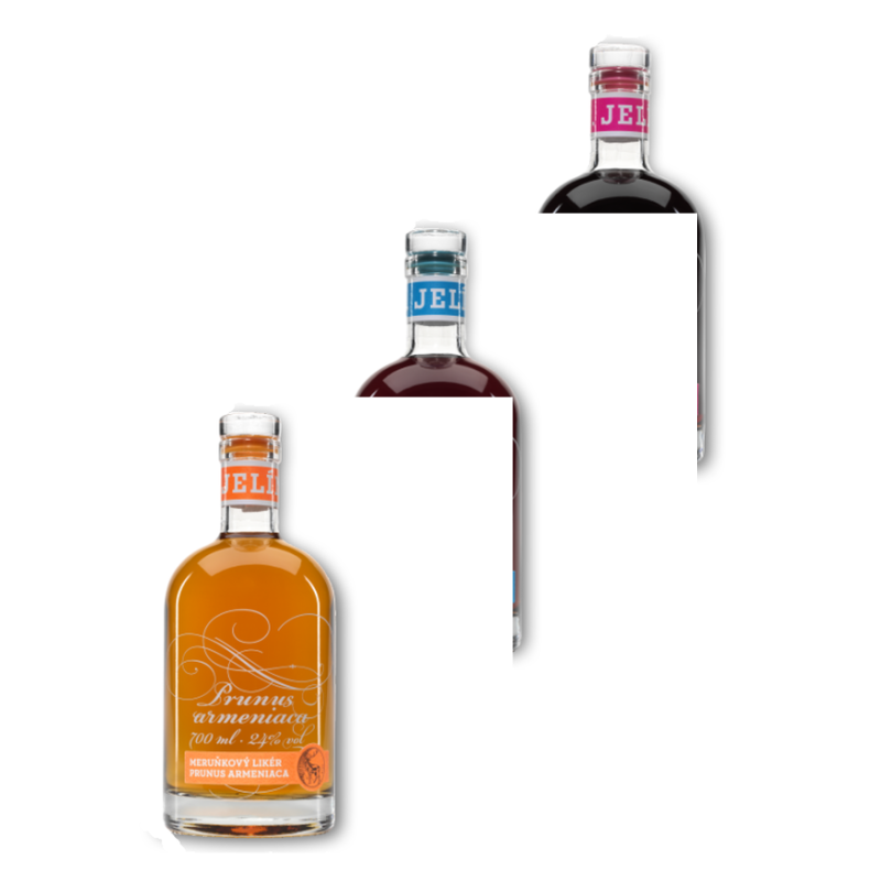 Jelínek Prunus, Rubus 24% 0,7L, diverse Sorten