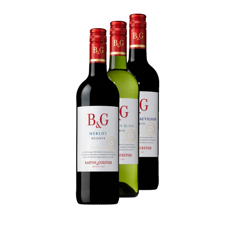 Barton&Guestier 0,75L, diverse Sorten