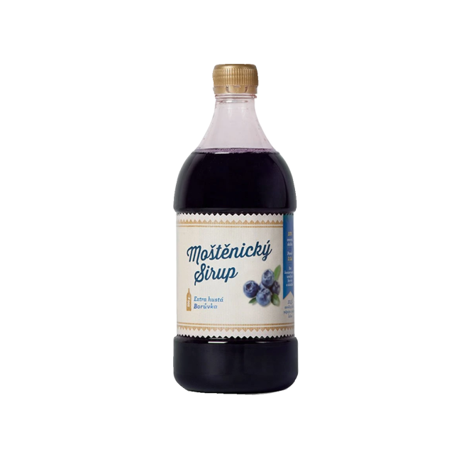 Moštěnický sirup borůvka 0,7L