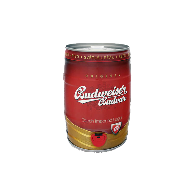 Budweiser Original světlý ležák Soudek 5L