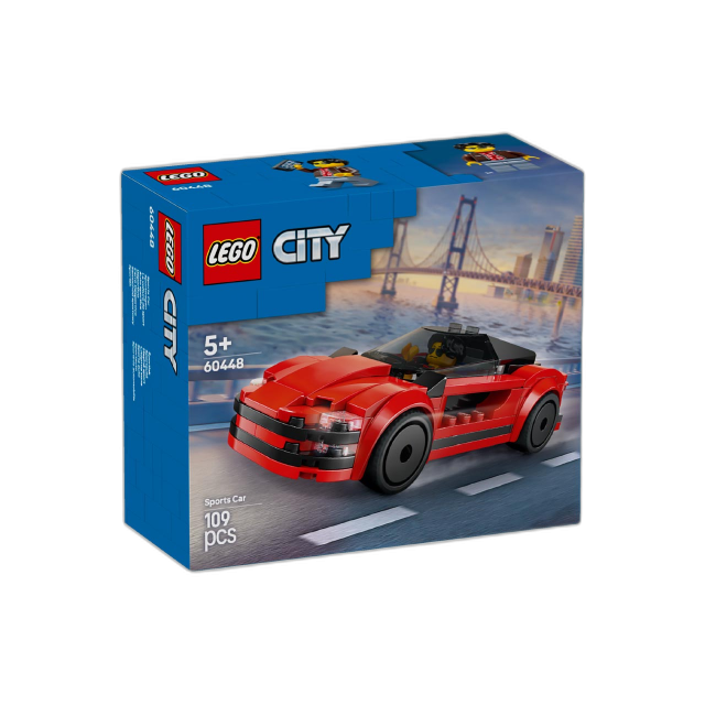 LEGO  City Great Vehicles Red Sports Car 60448  