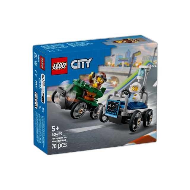 LEGO City Great Vehicles airpl. Hospit. race carpa