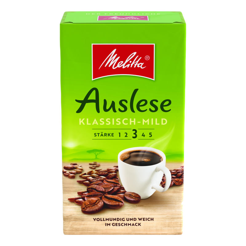 Melitta Auslese Mild 500g Gemahlen