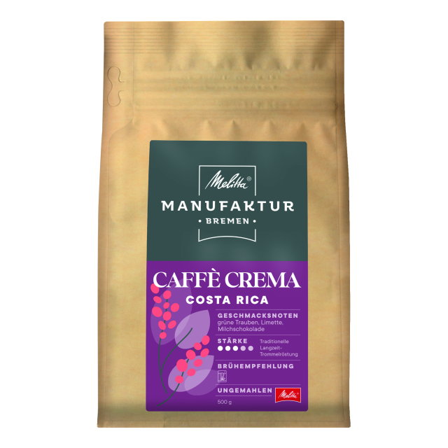 Melitta Manufaktur Caffe Crema Costa Rica 500g