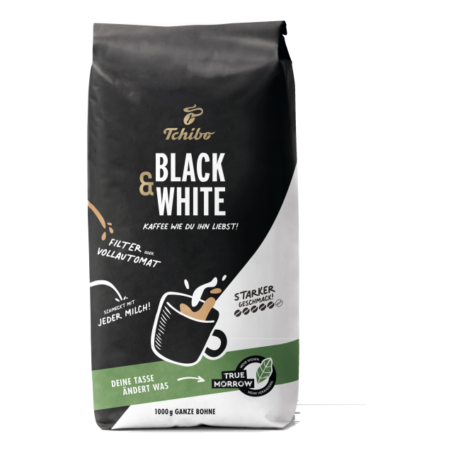 Tchibo Black And White zrnková 1000g