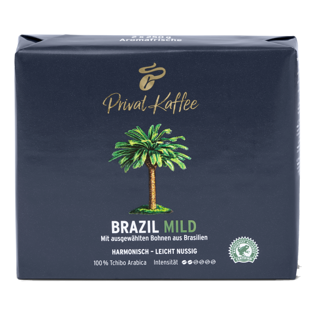 Tchibo Privat Kaffee Brazil 500g Gemahlen