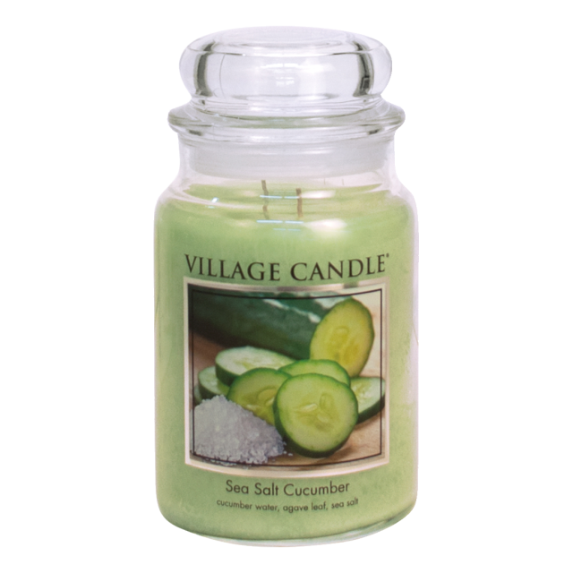 Village Candle Sea Salt Cucumber 602g