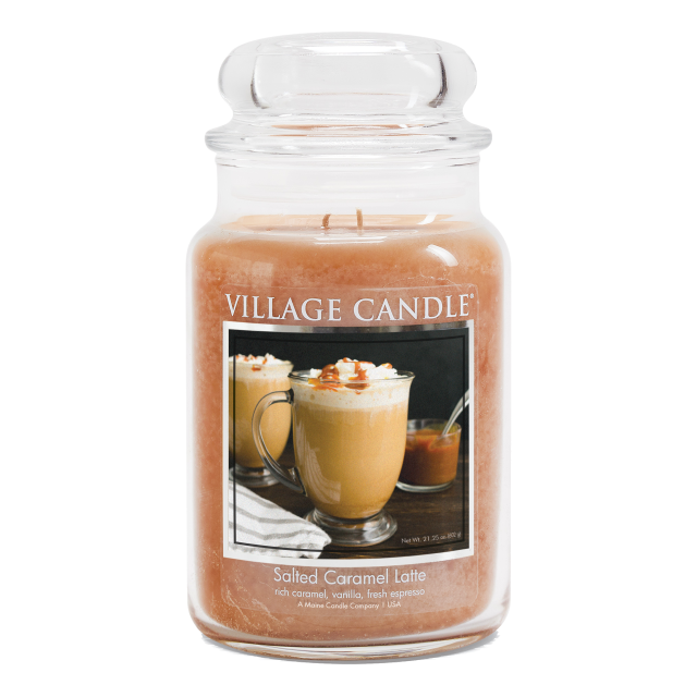 Village Candle Salted Caramel Latte 602g