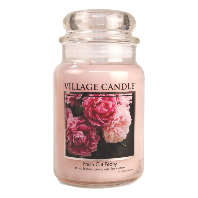 Village Candle Fresh Cut Peony 602g