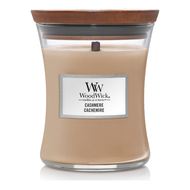 WoodWick Cashmere Vonná svíčka 275g