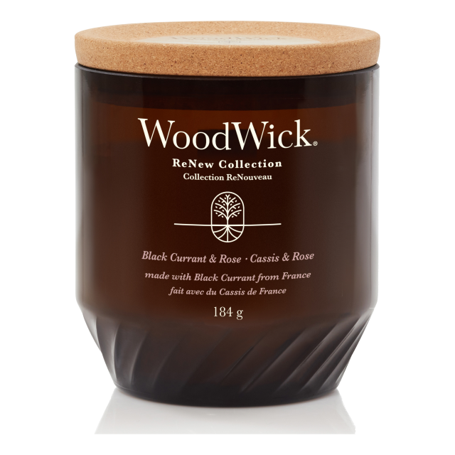 Woodwick Renew Bl.Currant&Rose Duftkerze 184g
