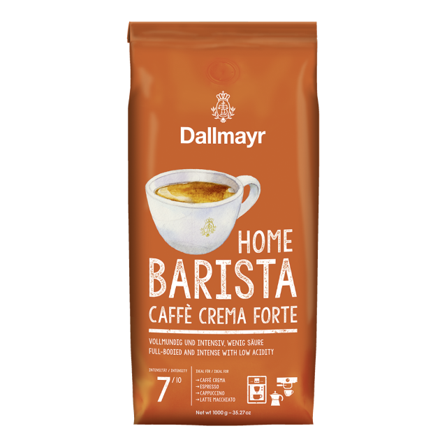 Dallmayr Barista Caffé Crema Forte 1000g Bohne