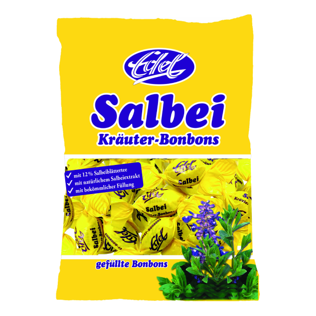 Edel Bylinné Bonbony Šalvěj 90G