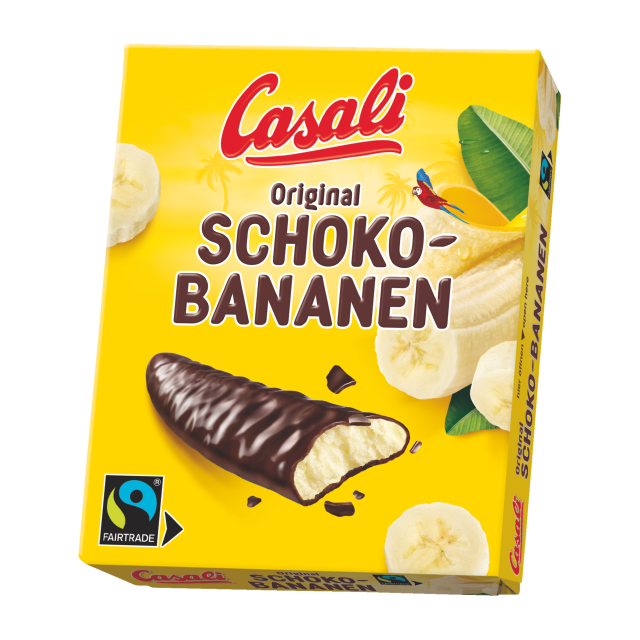 Casali čokoládové banánky 150g