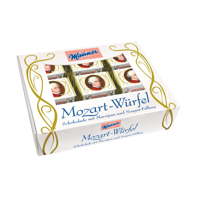 Manner Mozart-Würfel 118g