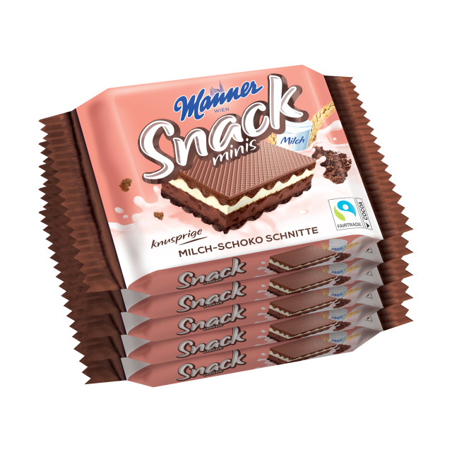 Manner Snack Milch-Schoko.125G