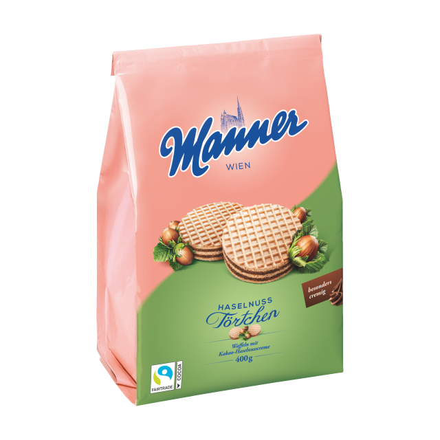 Manner Dortíky oříšek & čokoláda 400g