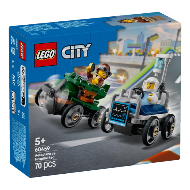 LEGO City Great Vehicles airpl. Hospit. race carpa