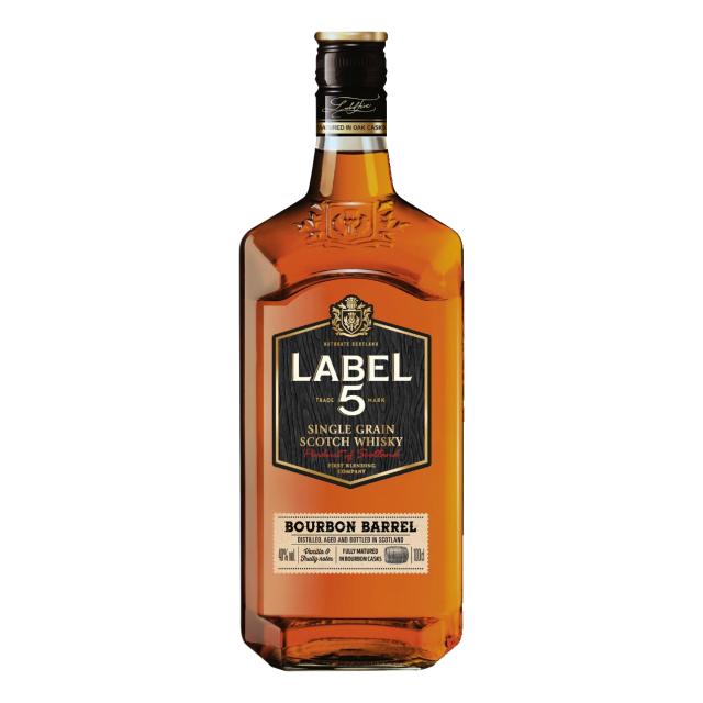 Label 5 Single Grain 40% 1L