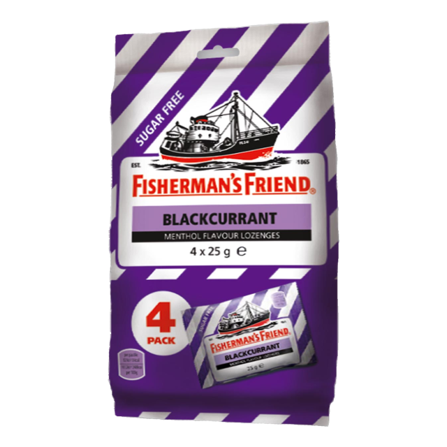 Fisherman'S Friend Blackcurrant 100G