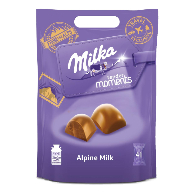 Milka Moments Milk Pouch 405 g