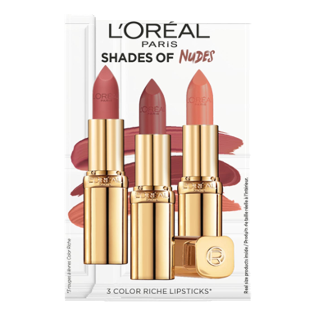 L'Oréal Color Riche Nude Satin Set rtěnek 1ks