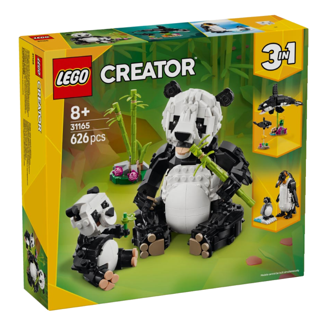 LEGO  Creator Wild Animal Panda Family 31165  
