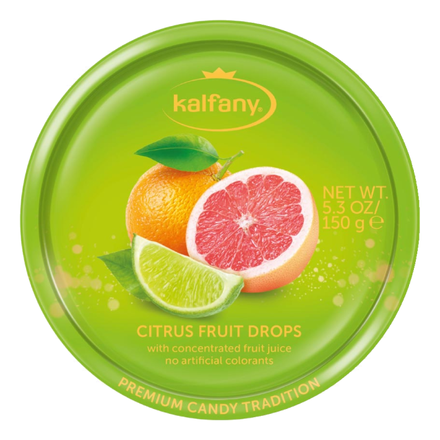 Kalfany Citrus Fruit Candies 150G
