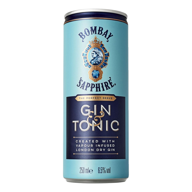 Bombay Sapphire & Tonic 6,5% 0,25L