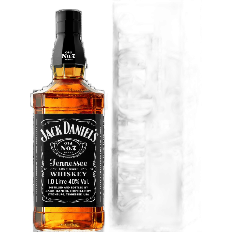 Jack Daniels Black Label 40% 1L Tin