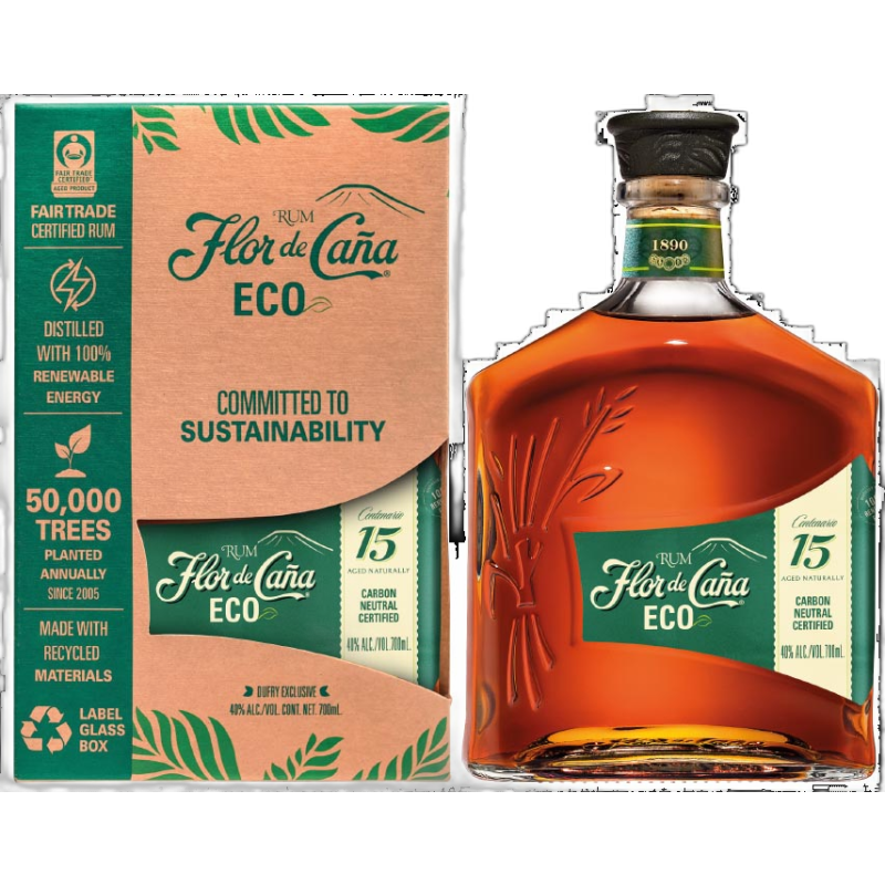 Flor de Caňa Eco 40% 0,7L