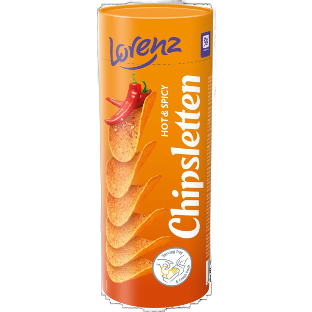 Lorenz Chipsletten Hot & Spicy 100g