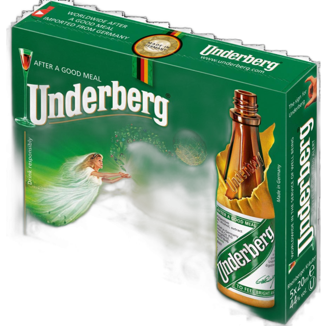 Underberg 44% 5X2 Cl