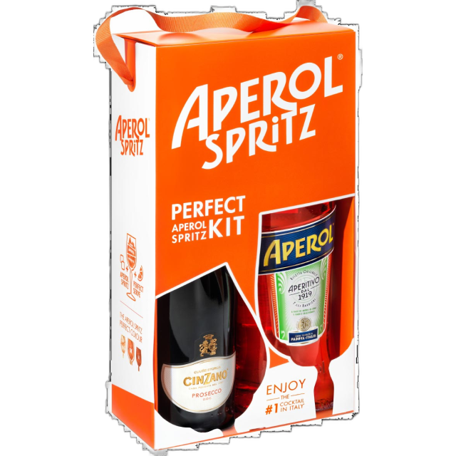 Aperol Spritz 11% 1L + Cinzano Prosecco 11% 0,75L