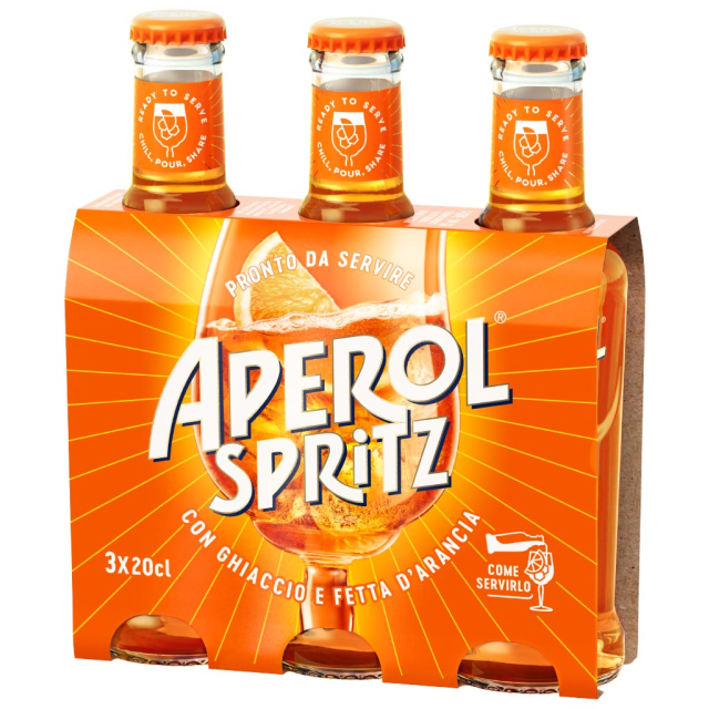Aperol Spritz 9% 3x0,2L