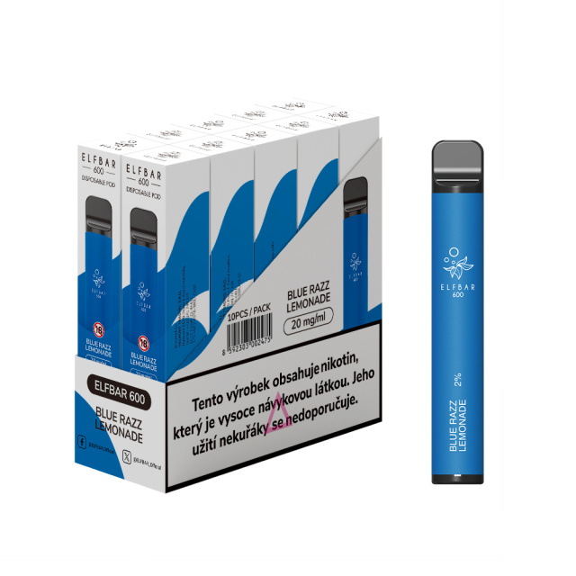 Elf Bar 600 Blue Razz Lemonade 20mg