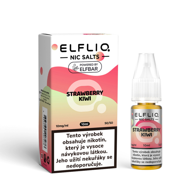 Liquid Elfliq Nic Salt Strawb Kiwi 10ml - 10mg