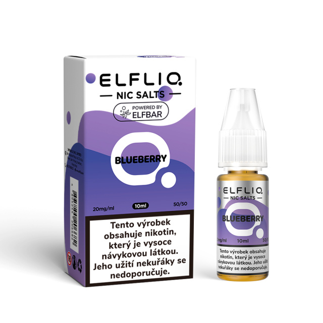 Liquid Elfliq Nic Salt Blueberry 10ml - 20mg