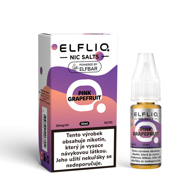 Liquid Elfliq Nic Salt Pink grapefr 10ml - 20mg