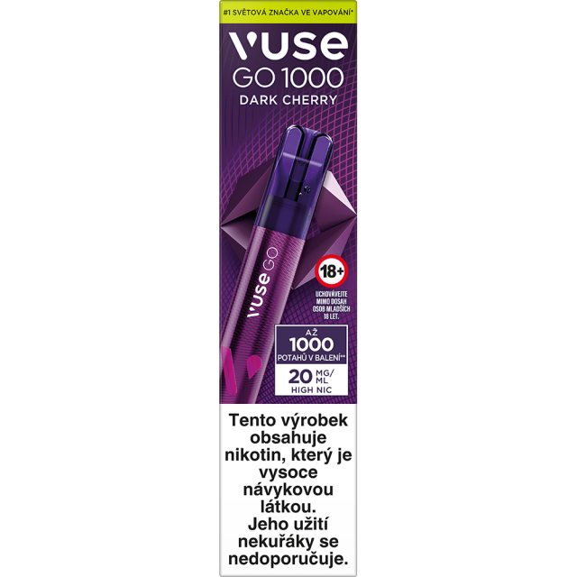 Vuse go 1000 Pen Dark Cherry 20mg